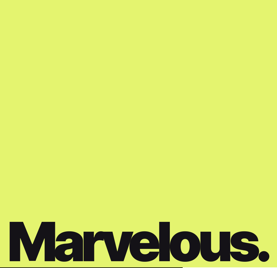 Copy of Marvelous
